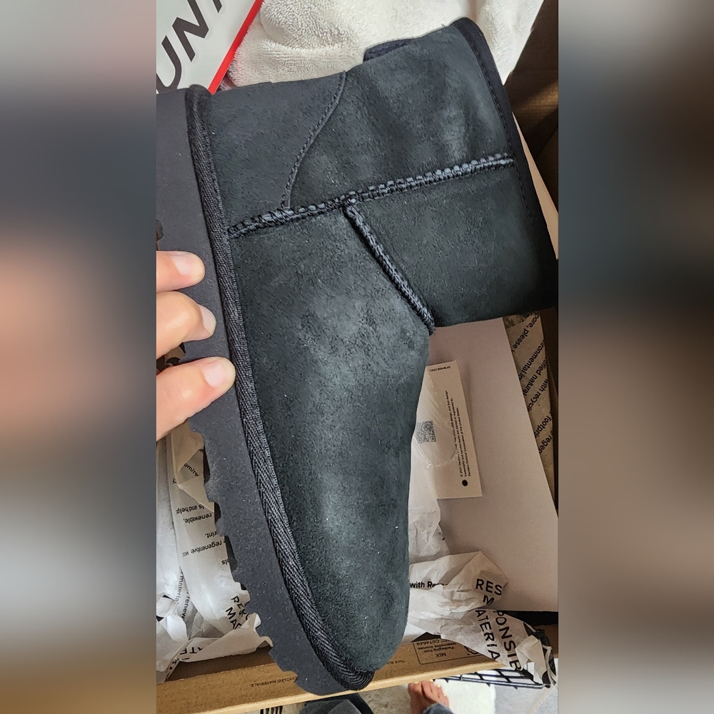 Ugg Classic Mini Size 7 Black